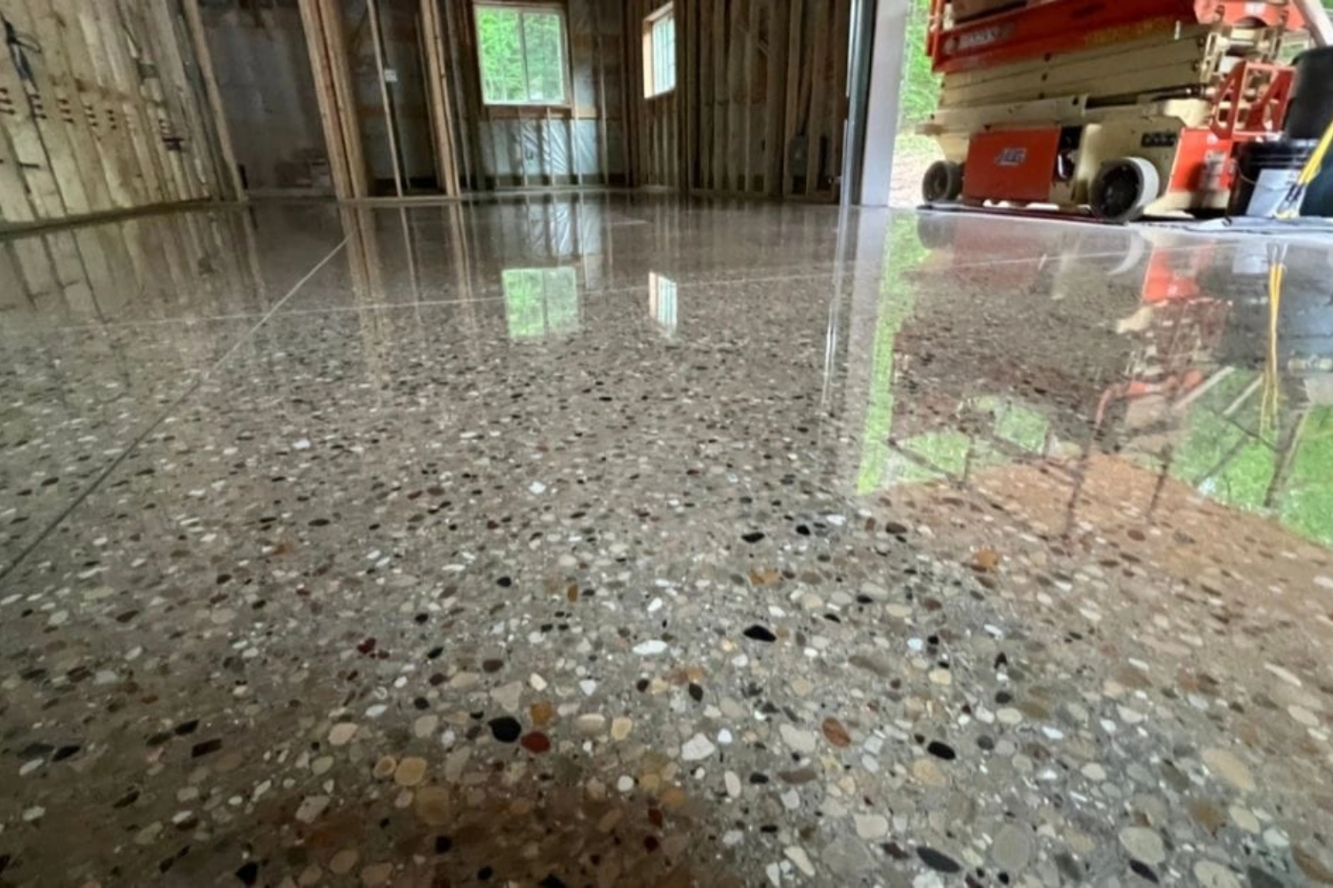 Polished Concrete flooring service in Bangladesh